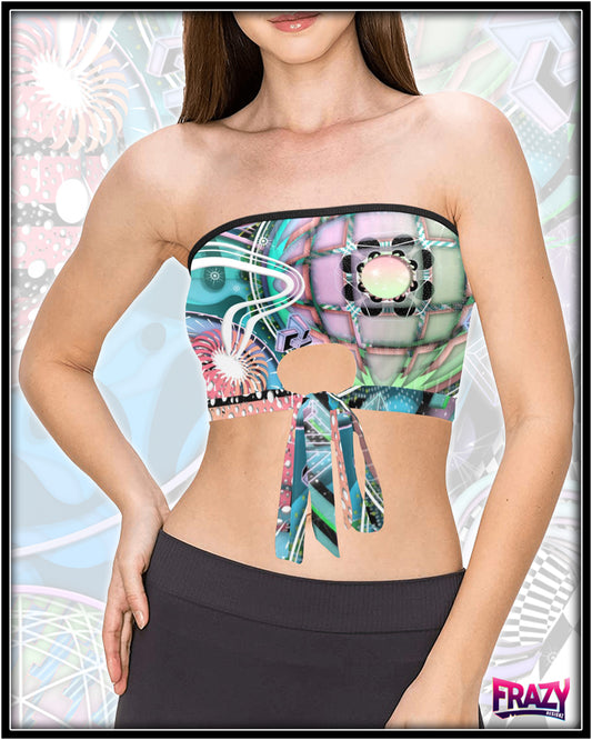 Astral Attitude Bandeau Top