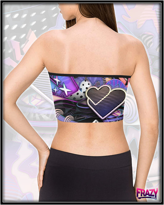 Midnight Rhythms Bandeau Top
