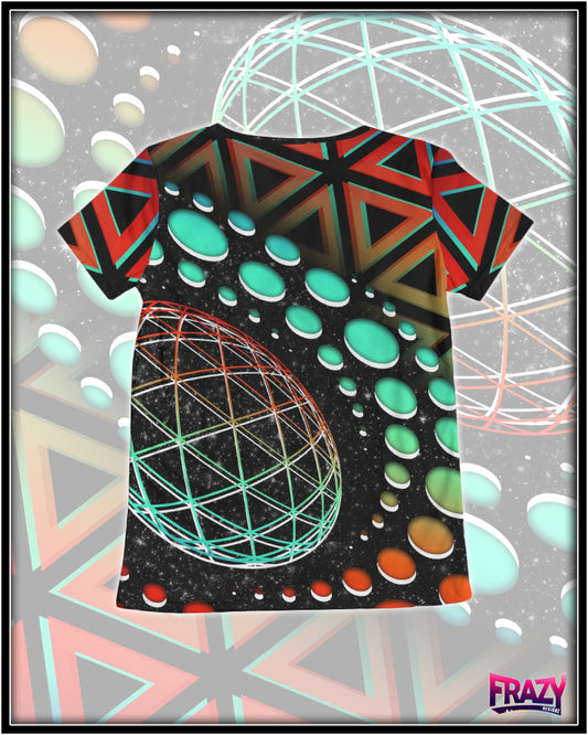 Temporal Tides V-Neck