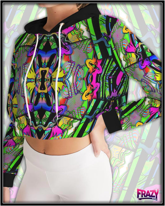 TrippyTango Cropped Hoodie