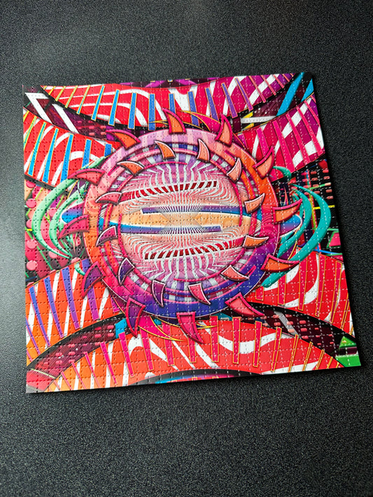 Melodic Whirlwind Blotter Art