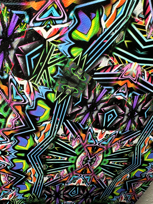 "Whimsical Frenzy" Canvas Print