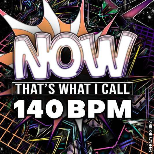 "Now that's what I call 140 BPM" Sticker