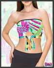 Limeade Dreamwave Bandeau Top