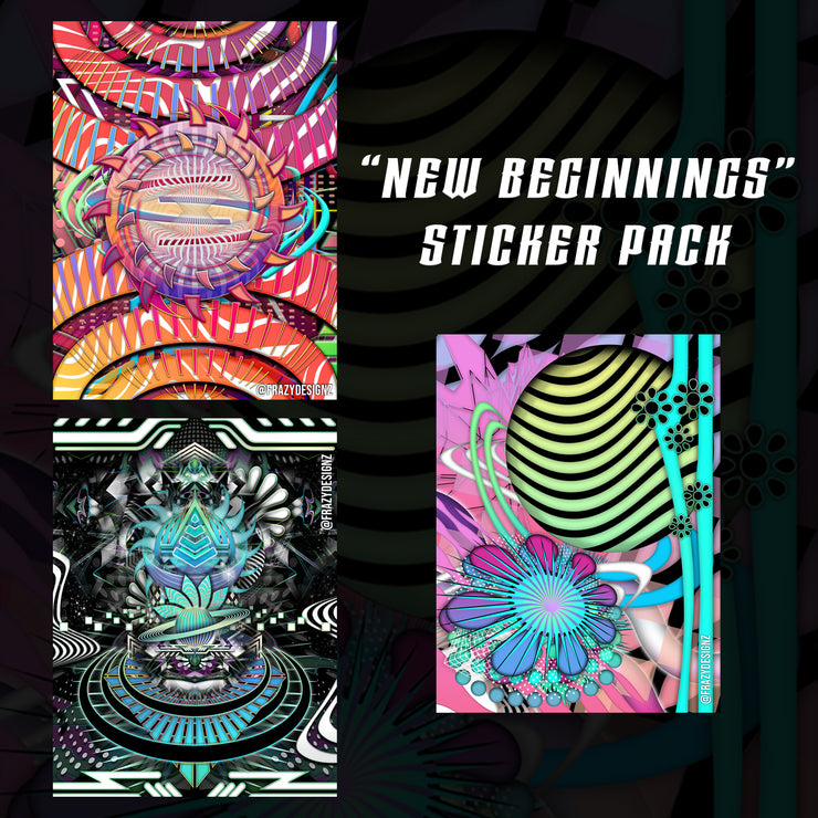 New Beginnings Sticker Pack